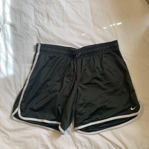 Nike grey mesh shorts size large
